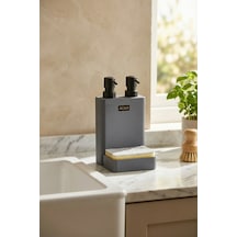 Marissa 2 Li Sıvı Sabunluk Gri - 740 Ml Gri