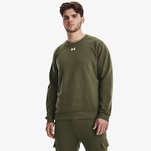 Under Armour Rival Fleece Erkek Yeşil Günlük Sweatshirt - 1379755