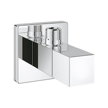 Grohe 22012000 1 2" Giriş. 3 8 Çıkışlı Eurocube Ara Musluk Krom