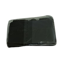 Küçük Boy Atlet Geri Dönüşüm Granül Çanta Poşet 40x25 Cm Kalın Siyah 1000 Gr 1 Paket Poşet