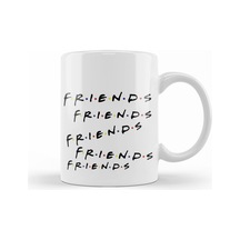 Friends Friends Friends Kupa Bardak Porselen Karışık