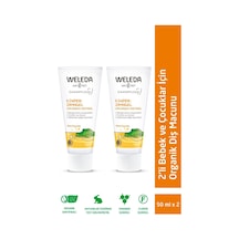 Bebek Ve Çocuklar Için Doğal Diş Macunu 2 X 50ml