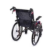 Medikaltec Gk863laj-20 Jet Black Transfer Alüminyum Tekerlekli Sandalye