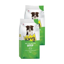 King Biftekli Yetişkin Köpek Maması 2 X 7 Kg