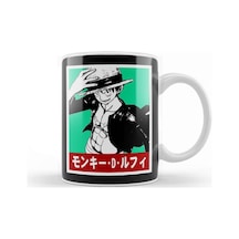 Luffy One Piece 07 Kupa Bardak Porselen Karışık