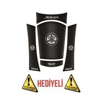 Redline Grafik Yamaha X-Max 2018 Tank Pad Metalik Siyah Desen N11.45331