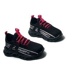 Calıbron Siyah Pembe Kız Çocuk Bagcıksız Günlük Spor Ayakkabı (532273923)