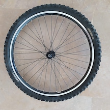 Carraro 26x2.10 Xlc Lastik+jant Tel Örülü Kalın Tekerlek Ön Dağ V