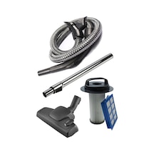 Philips Uyumlu FC 9205 Marathon Süpürge Çelik Telli Hortum Filtre Seti 5