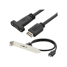 4661 Usb Type E To Type C Type-e To Type-c 20 Pin Çevirici Kablo