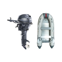 Marinport 4.30 Alüminyum Taban Şişme Bot + Yamaha 25 Hp Deniz Motoru