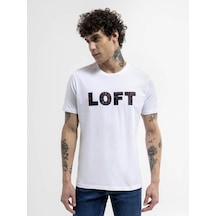 Loft Erkek T-shirt Beyaz Lf2035793 24yp69000136 P69100 Beyaz