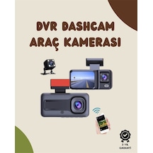 Sürüş Ve Park Halinde Kesintisiz Güvenlik İçin 3 Kameralı Profesyonel Dashcam - Lisinya