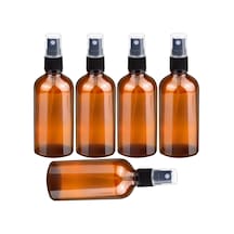 100ml Küçük Amber Cam Sprey Şişesi Boş İnce Sis Cam Şişeler Uçucu Yağlar İçin Atomizer Sprey Şi