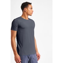 Lescon Erkek Kısa Kollu T-shirt 25s-1220-25n Gri
