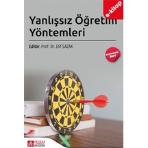 Yanlışsız Öğretim Yöntemleri Ekonomik Boy E-kitap