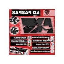 Uyumlu 4d Paspas Ve 3d Bagaj Havuzu Seti Açık Bej