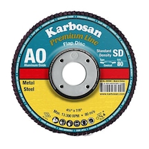 Karbosan 180x22mm 7''x7/8'' AO-40 Flap Disk 1 Adet