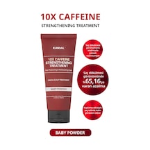 Kafeinli Dökülme&kırılma Karşıtı Saç Kremi Kundal 10x Caffeine Strengthening Treatment Baby Powder