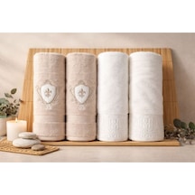 Weddıng Tas-krem Best Set Hamam Takımı Çok Renkli