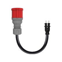 Cee Norm Adaptör 3x2,5 Ttr 30cm Kablolu - 3/32a Fiş - 1/16a Priz
