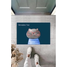 Dijital Baskı Kişiye Özel İç Kapı Dekorasyon Paspas Ps11204 Renkli