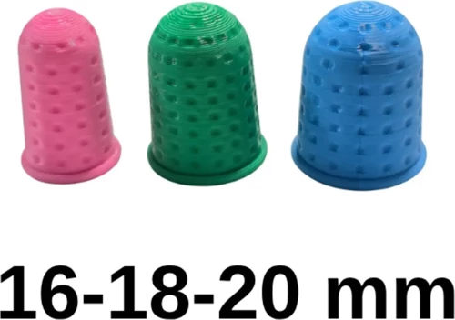 Parmak İğne Koruyucu Plastik Yüksük Takım İğne Koruyucu Yüzük
