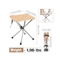 Açık Katlanır Kamp Sandalyesi Yürüyüş Seyahat Katlanabilir Balıkçılık Yellow Sarı