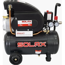 Solax FL24 1.5 Hp 8 Bar 24 LT Yağlı Hava Kompresörü