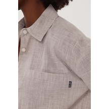 Lee Cooper Mındy Kadın Dokuma Gömlek Bej 16330 Bej