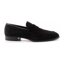 Bambi Siyah Leather Erkek Loafer Ayakkabı E01549034802 Siyah