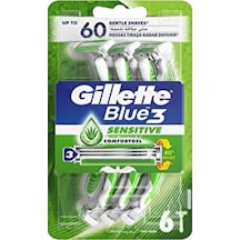 Gillette Blue3 Tıraş Bıçağı 6'lı Poşet
