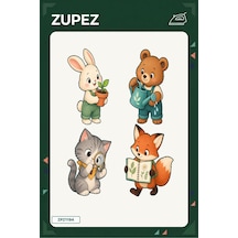 Minik Tohum Defteri 19x25 Cm Ütüyle Uygulanan Baskı Zpz1194 - 928156850