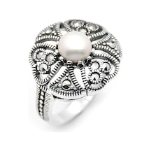 Taja Kadın Yüzük Gümüş 925 Ayar Yeni Model 39001