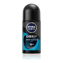 Nıvea Men Erkek Roll-on Deodorant Deep Dimension Beat 50 Ml - 6 Adet Tarı