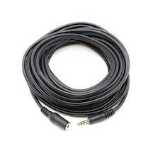10 Metre 3.5 mm Kulaklık Ekleme Uzatma Kablosu Dişi Erkek Stereo