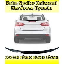 Skoda Rapid Uyumlu Piano Black Spoiler 120 Cm (554702254)