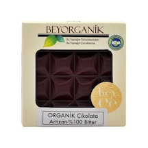 Beyorganık Organik Artizan Çikolata%100 Bitter 40gr, Kakao Kitlesi, Kakao Yağı Ve Kakao Tozu İle 0.75 LT - 2.5 LT - 12 KG