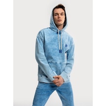 Oversize Fit Erkek Gömlek U.kol Lacivert
