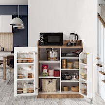 Çok Amaçlı 90 Derece Açılabilir Kısa Kiler Mutfak Dolap