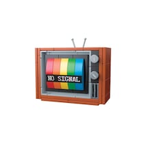 Retro Renkli Televizyon - 132 Parça - Sergilemeye Uygun, Koleksiyonluk Hediye