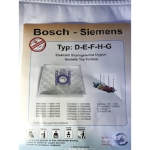 Bgb 7230 Ergomaxx'x Uyumlu Süpürge Toz Torbası 4 Paket 20 Adet