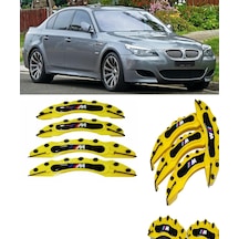 Bmw E60 ///m Sarı 17-18-19 Janta Uyumlu 4.lü Kaliper Kapagı