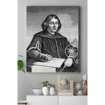 Pster16715 Nikolas Kopernik Bilimsel Kanvas Tablo 2 21 X 30