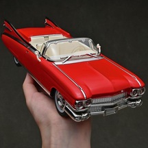 Hobiez World 1:24 Lisanslı Cadillac  Eldorado Kapıları ve Kaputu Açılabilir Model Araba