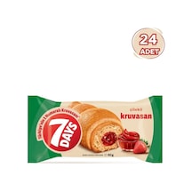 7 Days Çilekli Kruvasan 60 Gr - 24 Adet