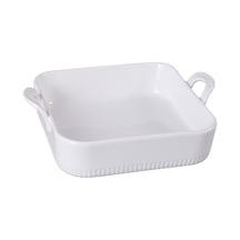 Touch Me Porselen Kulplu Fırın Kabı 22 Cm 3 Adet Çok Renkli