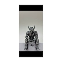 Wolverine Oturan Figür 15 Cm Maskeli