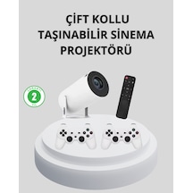 Wi-fi 6 Ve Bluetooth 5.0 Destekli 4k Akıllı Projeksiyon Cihazı