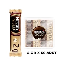 Nescafe Gold Kahve 2 Gr X 50 Adet Çözünebilir